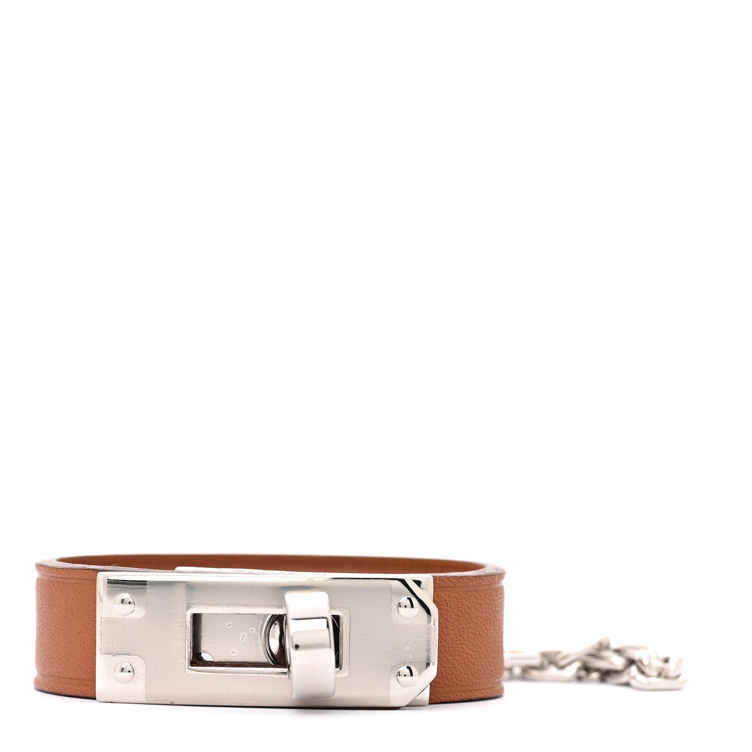 Hermes Swift Kelly Glove Clip Gold 1 of 3