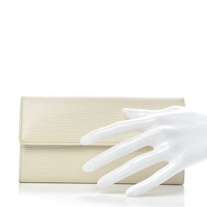 Louis Vuitton Epi Sarah Wallet Ivory 2 of 13