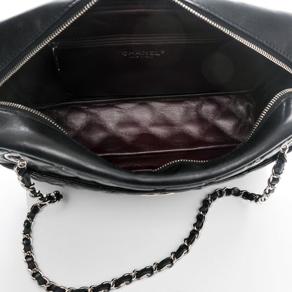 Chanel Lambskin Quilted Medium Camera Case Black 5 of 7