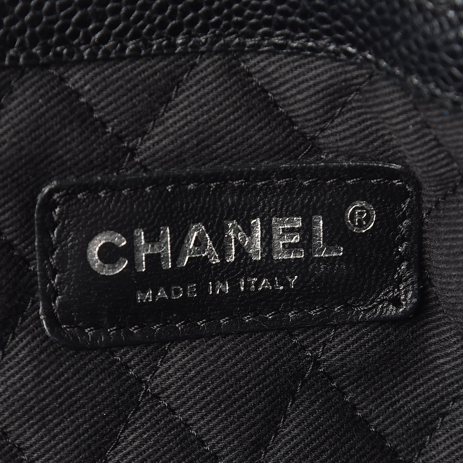 Chanel Coated Canvas Coco Bowler Black 8 of 9
