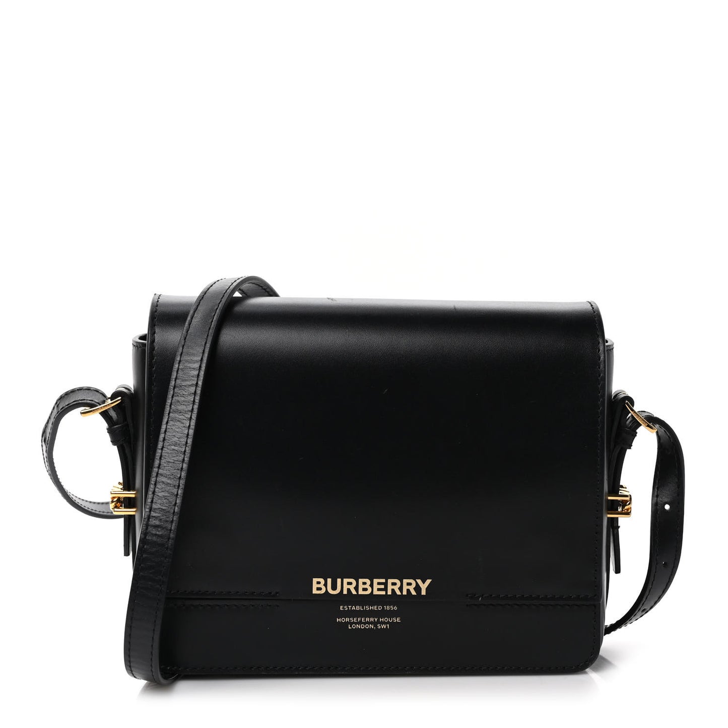 Smooth Calfskin Small Grace Bag Black