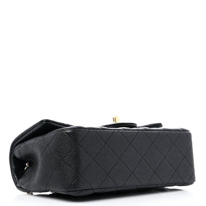 Chanel Caviar Quilted Mini Rectangular Flap Black 4 of 11