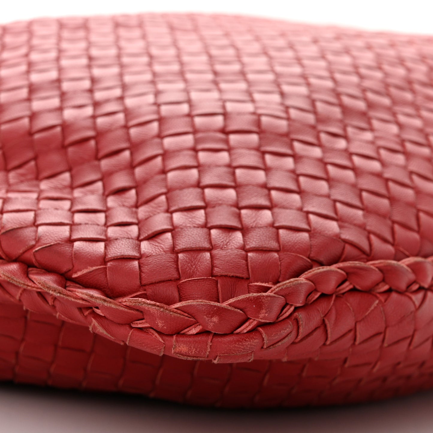 Nappa Intrecciato Large Veneta Hobo Brique