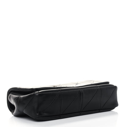 Saint Laurent Lambskin Patchwork Monogram Medium Jamie Black 3 of 4
