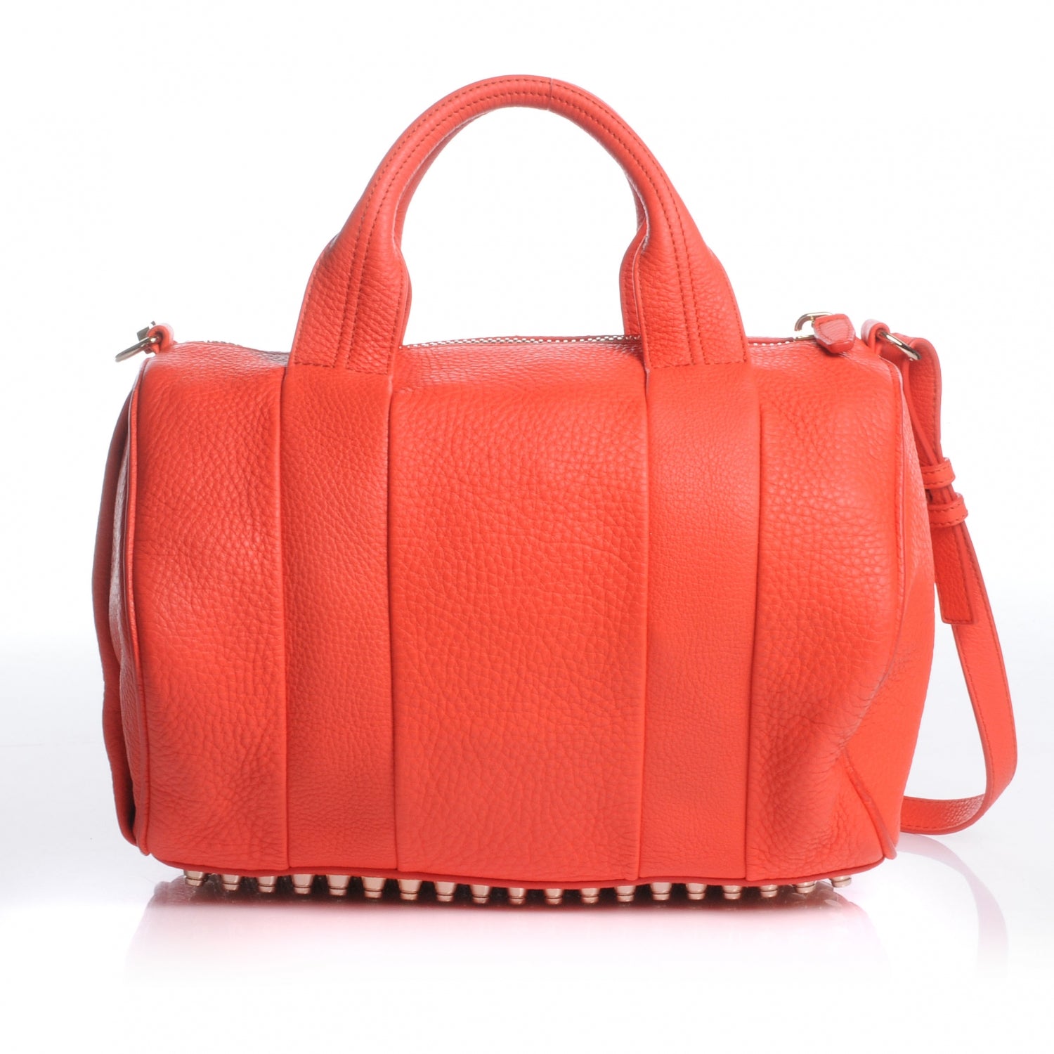 Alexander Wang Leather Rocco Tangerine 1 of 8
