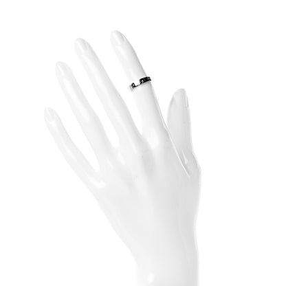 Cartier 18K White Gold 3.5mm LOVE Wedding Band Ring 46 3.75 2 of 4