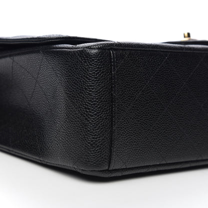 Chanel Caviar Quilted Maxi Double Flap Black 7 of 10