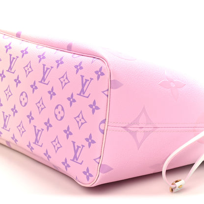 Louis Vuitton Monogram Giant Spring In The City Neverfull MM Sunrise Pastel 9 of 9