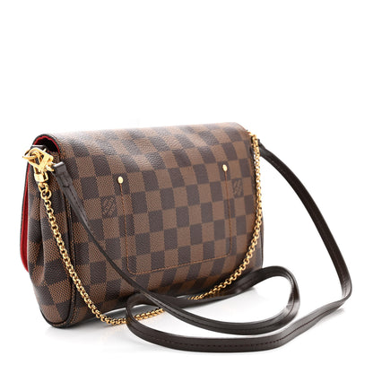 Louis Vuitton Damier Ebene Favorite MM 3 of 12