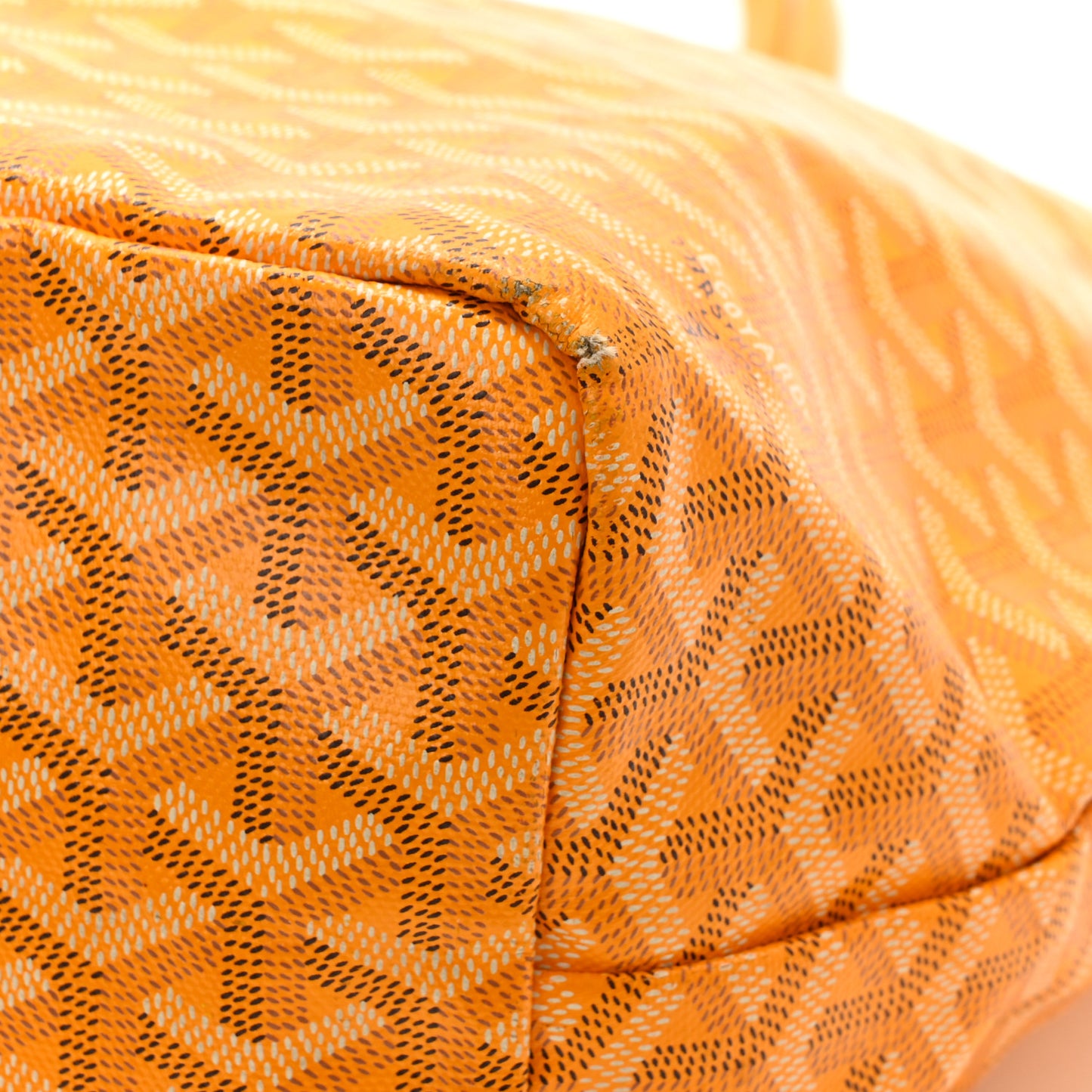 Goyardine Saint Louis PM Yellow