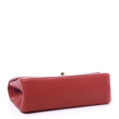 Chanel Sheepskin Chevron 2.55 Reissue 226 Flap Red 3 of 13