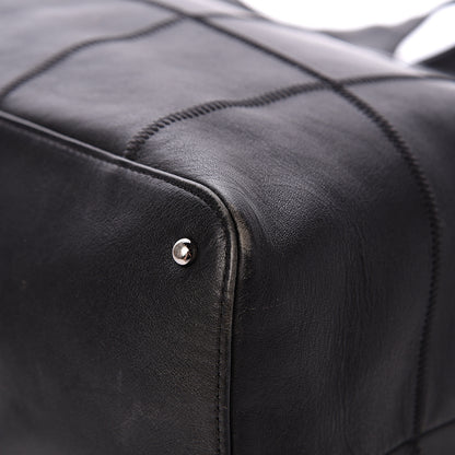 Chanel Calfskin Square Stitched Tassel Bag Black 10 of 14