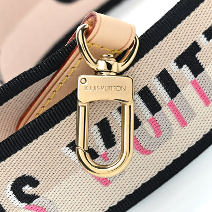 Louis Vuitton Jacquard Speedy Bandouliere 20 Shoulder Strap Black 4 of 4