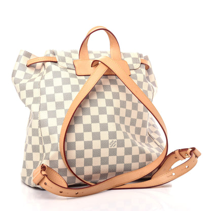 Louis Vuitton Damier Azur Sperone Backpack 3 of 12