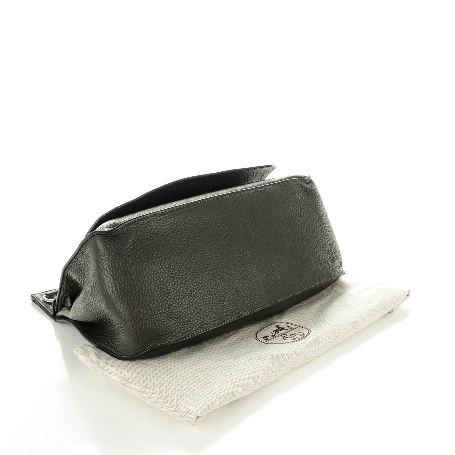 Hermes Taurillon Clemence Jypsiere 37 Graphite 4 of 17