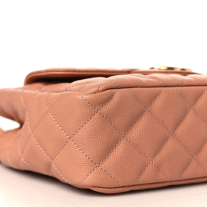 Chanel Caviar Quilted Wavy CC Hobo Beige 8 of 10