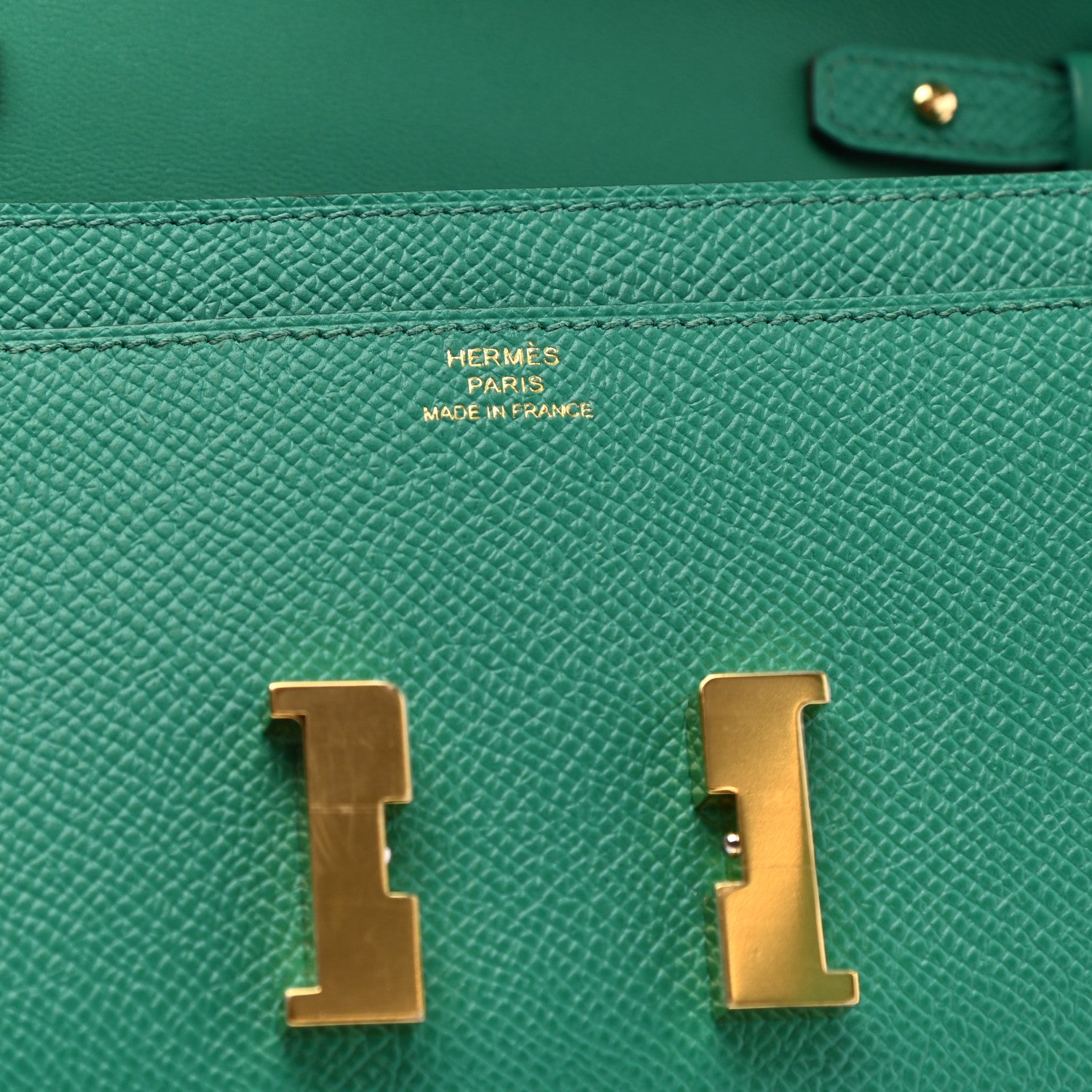 Hermes Epsom Constance Long To Go Wallet Vert Vertigo 7 of 9