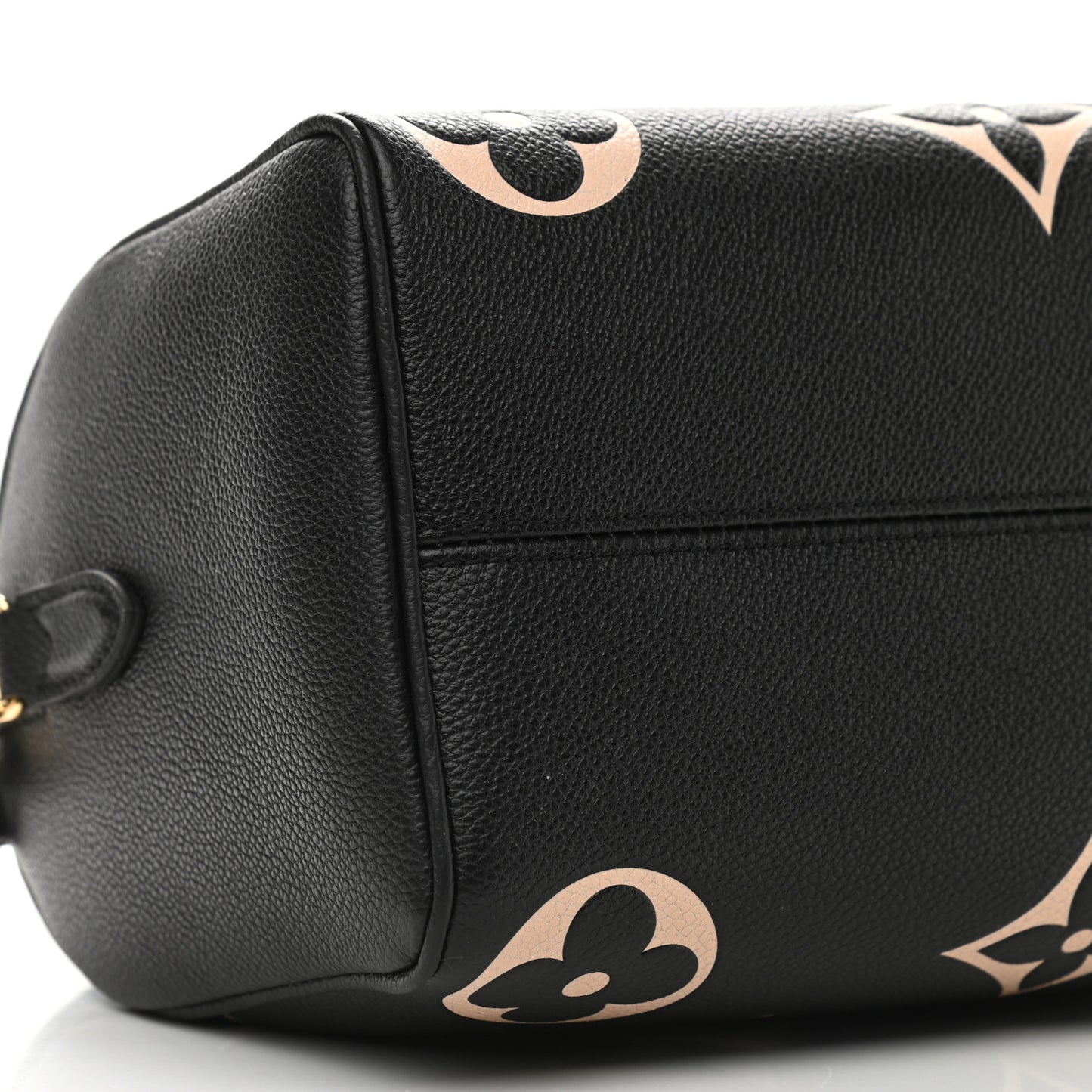 Empreinte Monogram Giant Speedy Bandouliere 25 Black Beige