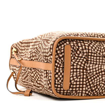 MCM Visetos Medium Liz Reversible Shopper Tote Cognac 13 of 15