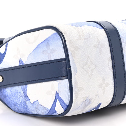 Louis Vuitton Monogram Watercolor Keepall XS Blue 8 of 10