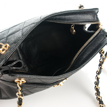 Chanel Caviar Quilted Camera Case Black 5 of 7