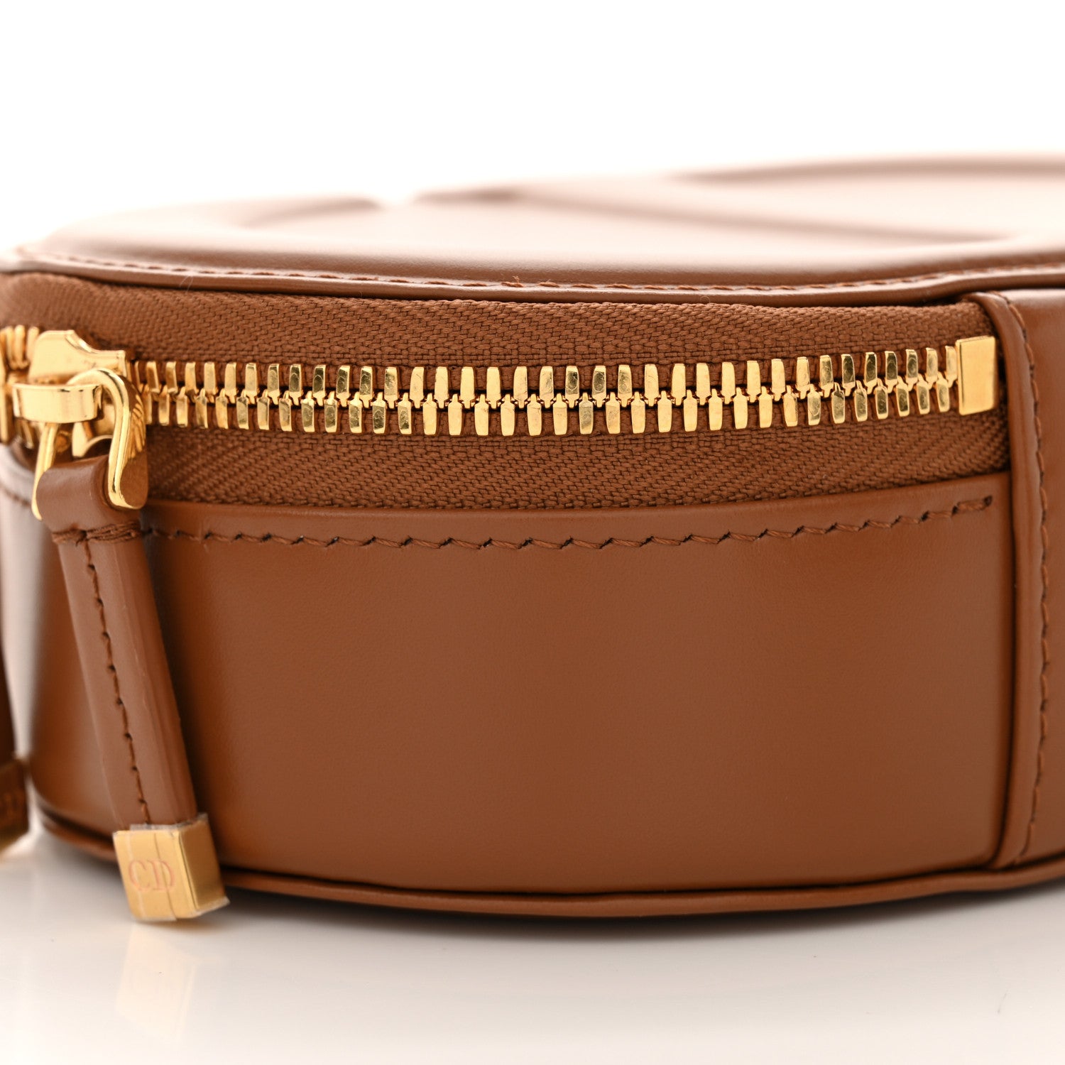 Christian Dior Calfskin CD Signature Oval Crossbody Camera Bag