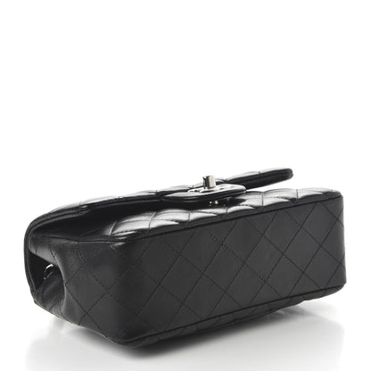 Chanel Lambskin Quilted Mini Rectangular Flap Black 4 of 11
