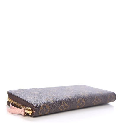 Louis Vuitton Monogram Clemence Wallet Rose Ballerine 4 of 11