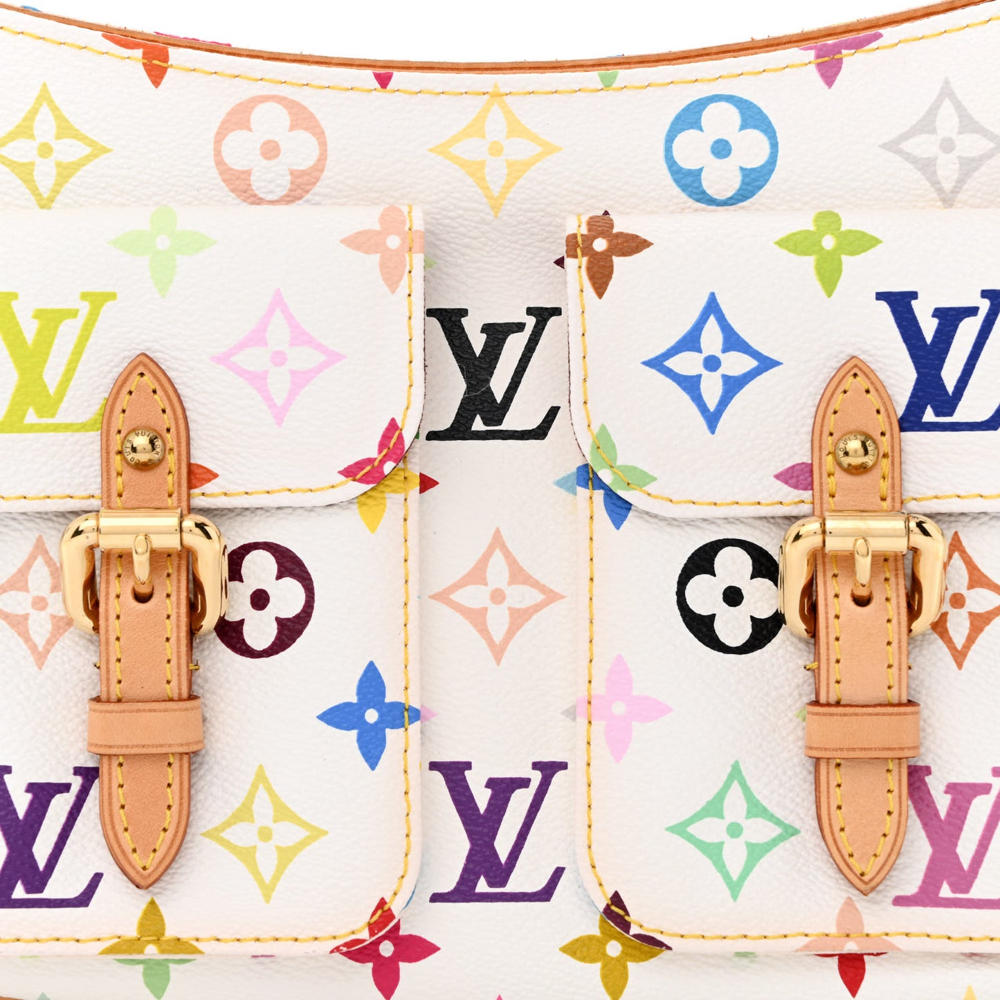 Monogram Multicolor Lodge PM White