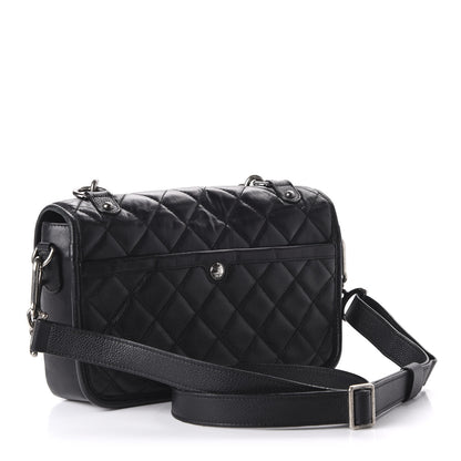 Chanel Caviar Iridescent Calfskin Quilted Medium Daily Carry Messenger Black 3 of 12