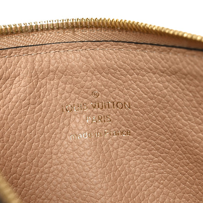 Louis Vuitton Empreinte Felicie Chain Wallet Zippered Insert Papyrus 6 of 6