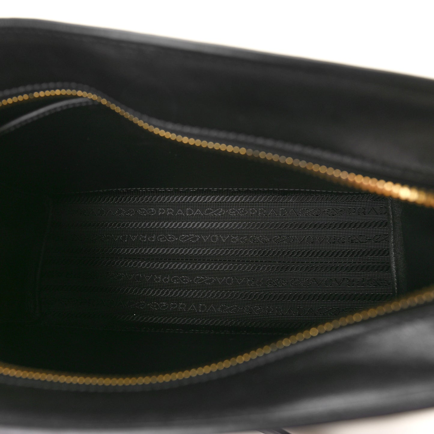 Saffiano City Calfskin Esplanade Crossbody Bag Black