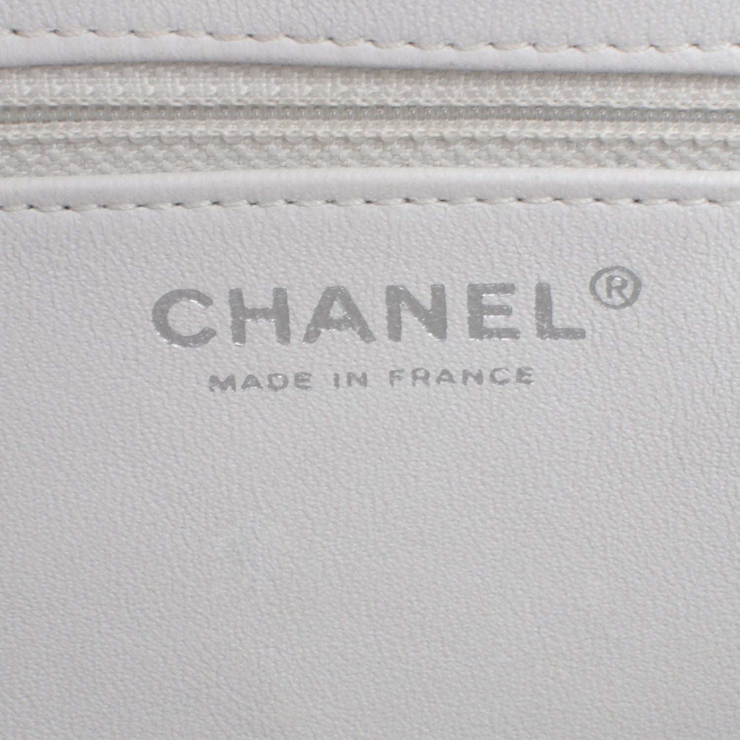 Chanel Calfskin Quilted Medium Modern Chain Flap White 7 of 9