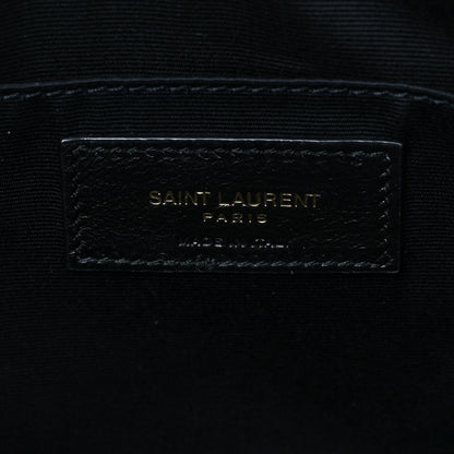 Saint Laurent Calfskin Matelasse Monogram Lou Camera Bag Sea Turquoise 6 of 7