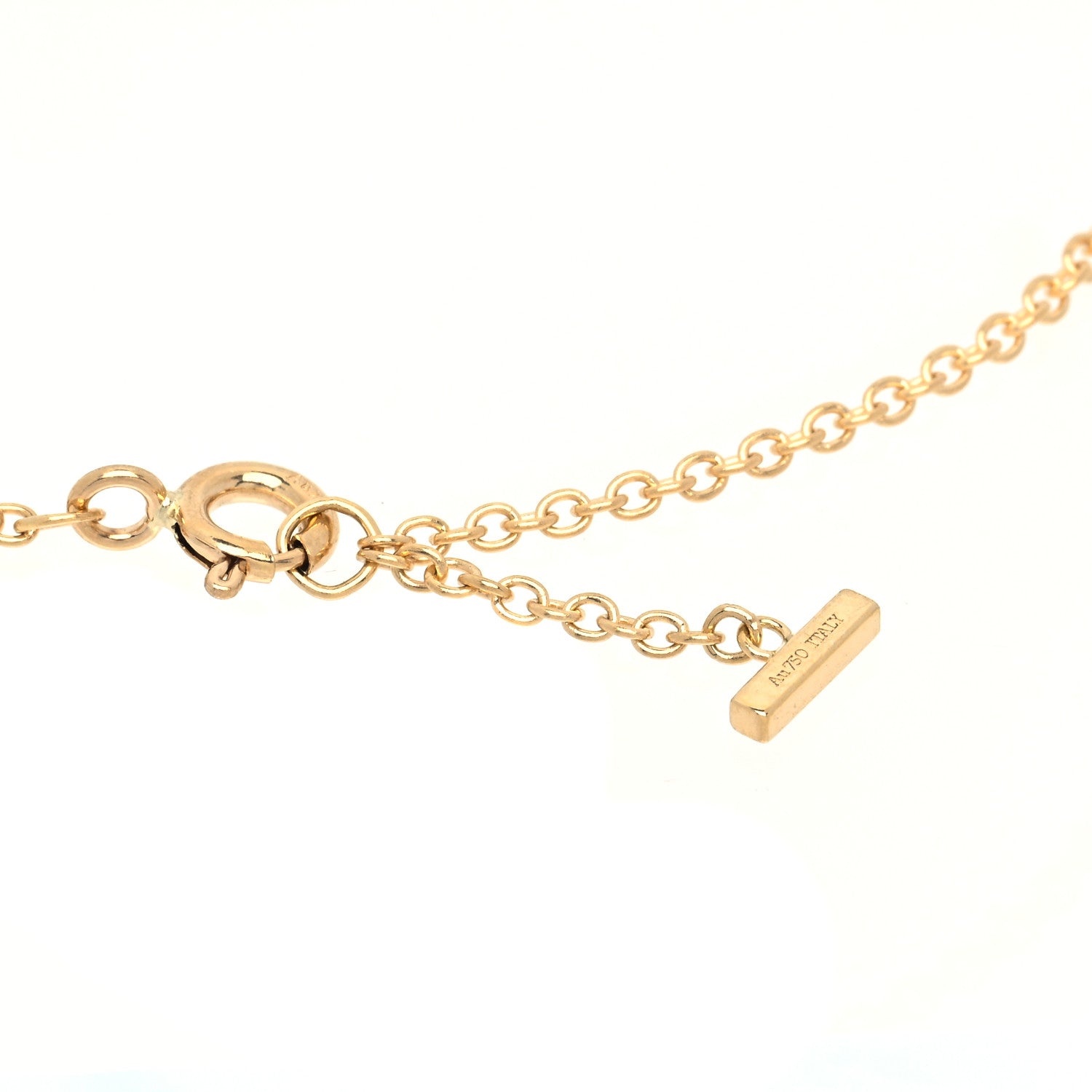 Tiffany 18K Yellow Gold T Smile Bracelet 4 of 6
