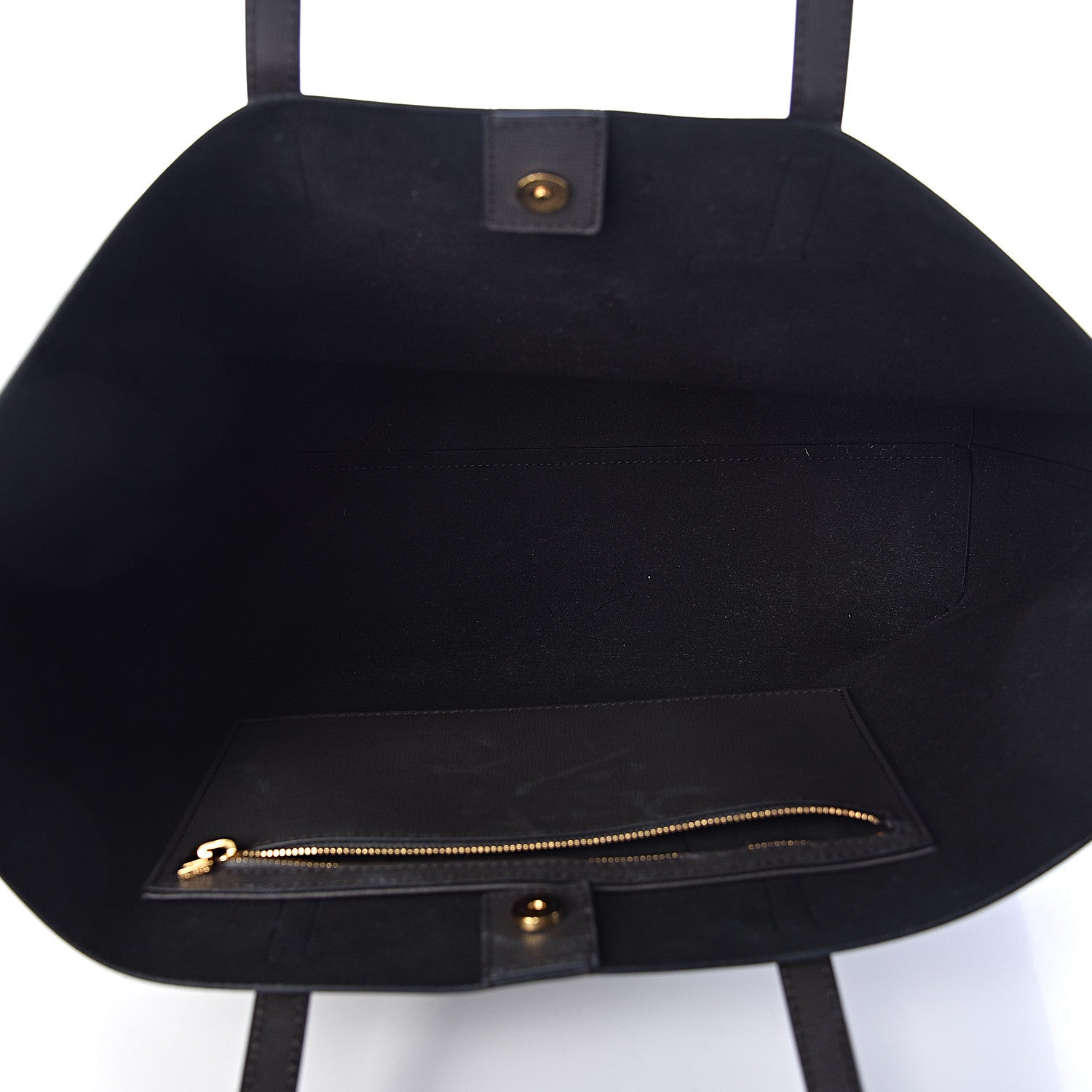 Tom Ford Grained Calfskin Small T Tote Grey 5 of 12
