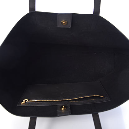 Tom Ford Grained Calfskin Small T Tote Grey 5 of 12