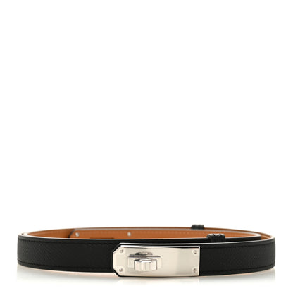 Hermes Epsom Kelly Belt Black 1 of 5