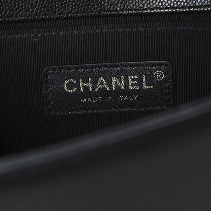 Chanel Caviar Quilted Small Boy Flap Black 6 of 11