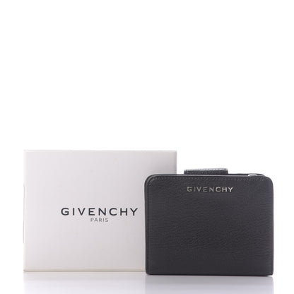 Givenchy Sugar Goatskin Compact Wallet Black 10 of 10