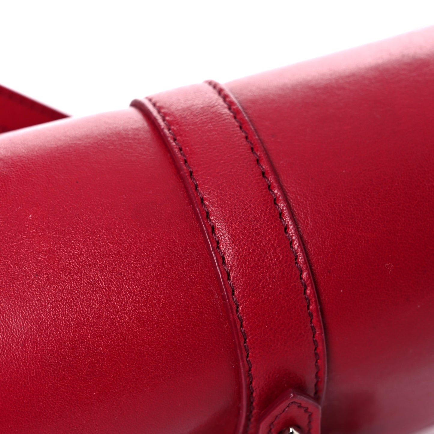 Calfskin Small Obsedia Shoulder Bag Red
