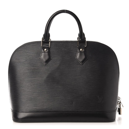 Louis Vuitton Epi Alma MM Black 1 of 11