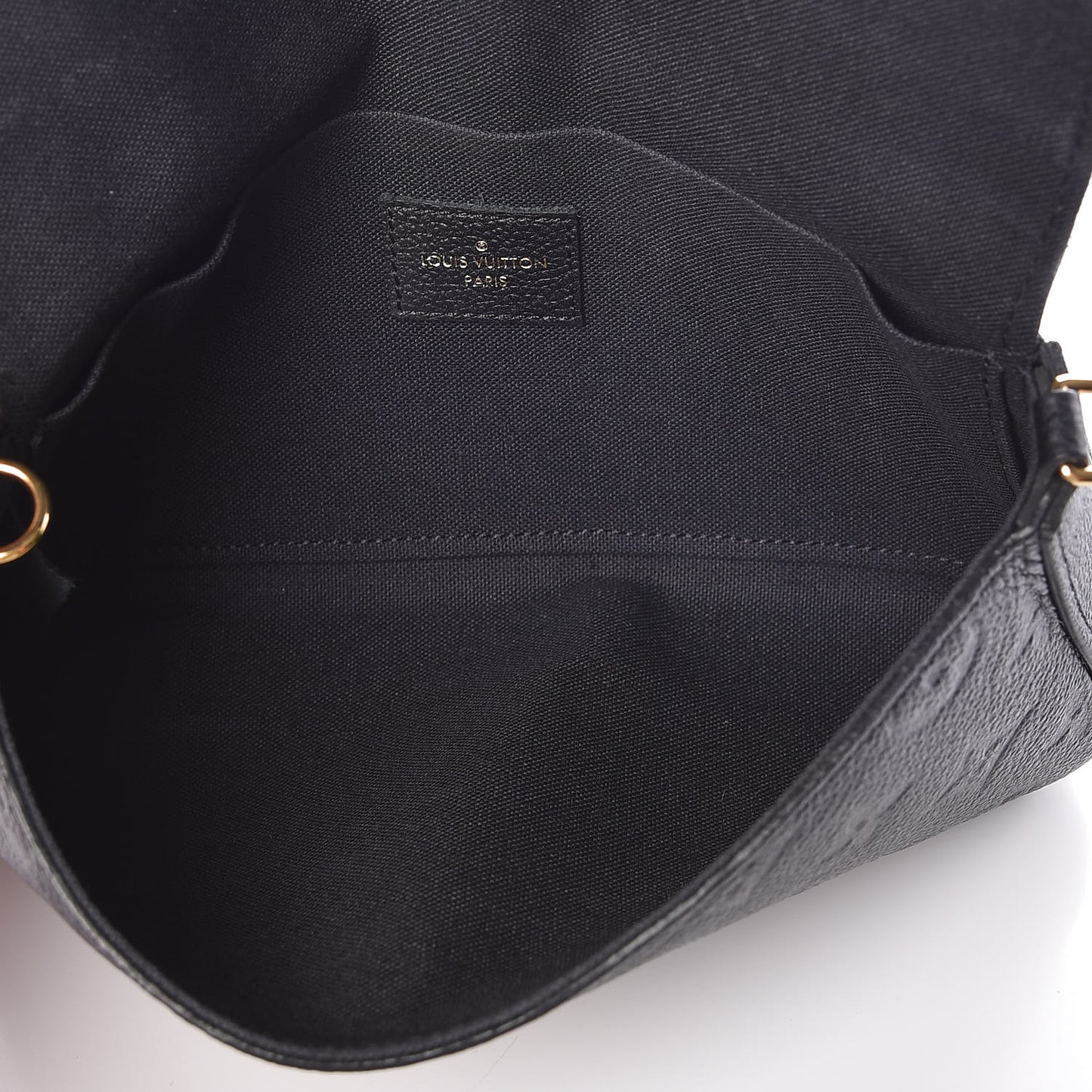 Empreinte Pochette Felicie Chain Wallet Black