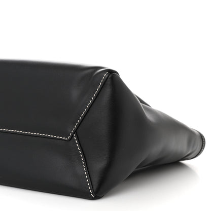 Miu Miu Soft Calf Softy Small Ivy Tote Bag Black 10 of 10