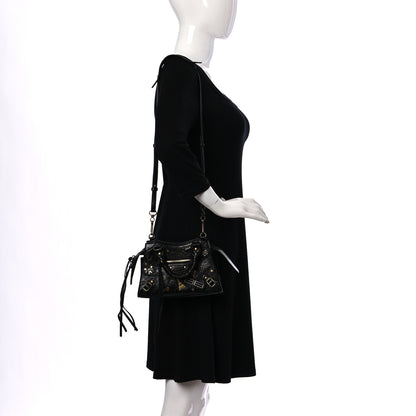 Balenciaga Agneau Neo Classic Hardware Pins Mini City Black 2 of 9