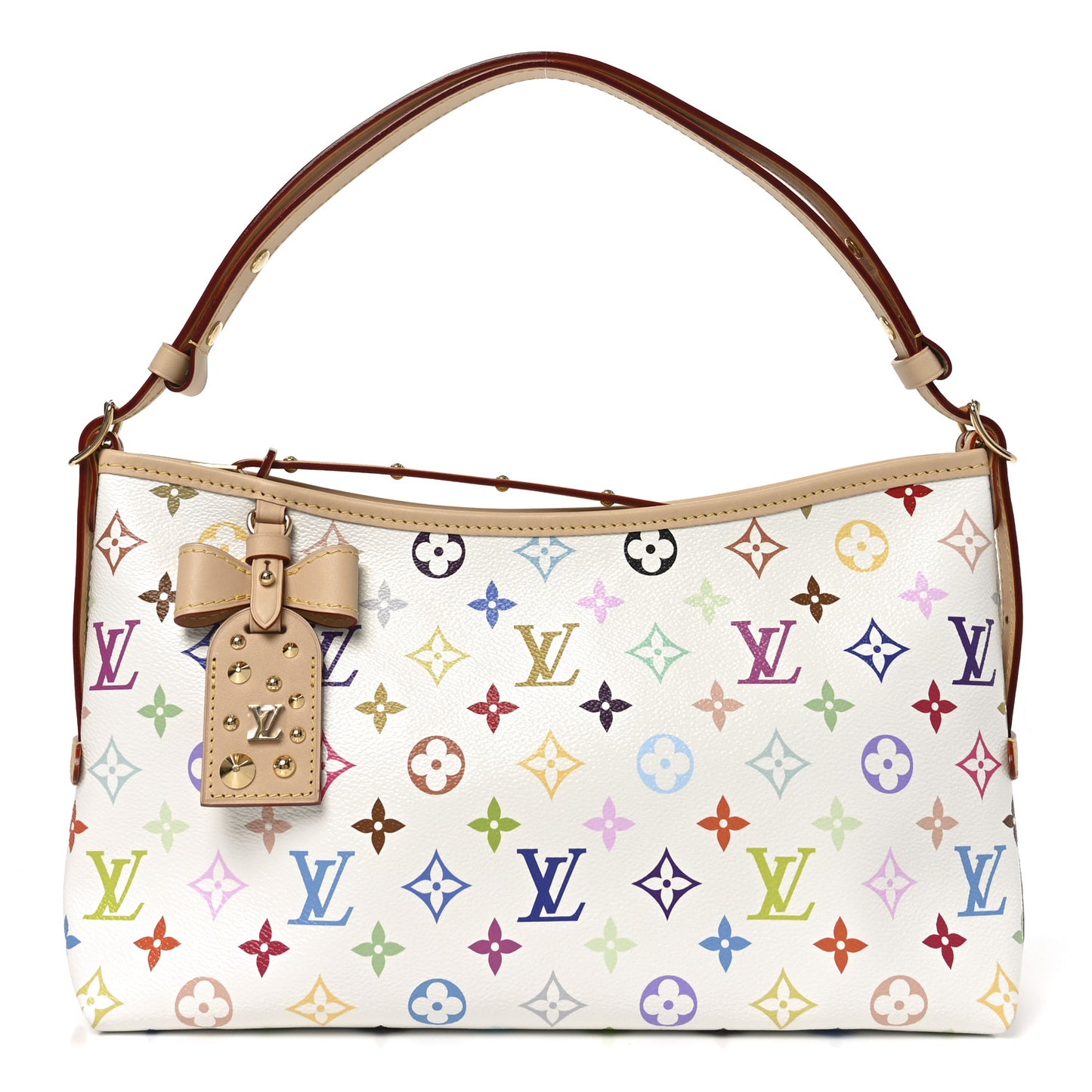LV X TM Monogram Multicolor CarryAll East West White
