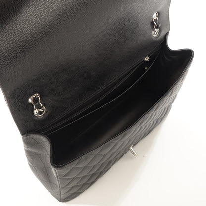 Chanel Caviar Quilted Maxi Single Flap Black 5 of 8