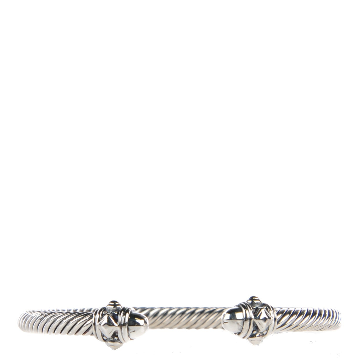 David Yurman Sterling Silver 5mm Renaissance Bracelet 1 of 6