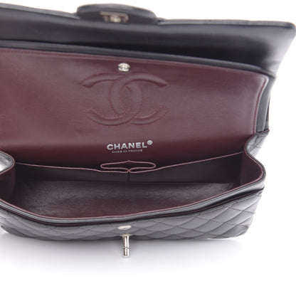 Chanel Lambskin Quilted Medium Double Flap Black 5 of 15