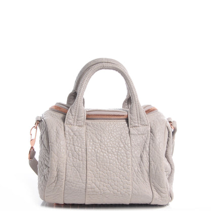Alexander Wang Pebbled Leather Rockie Lilac w Rose Gold Hardware 1 of 6
